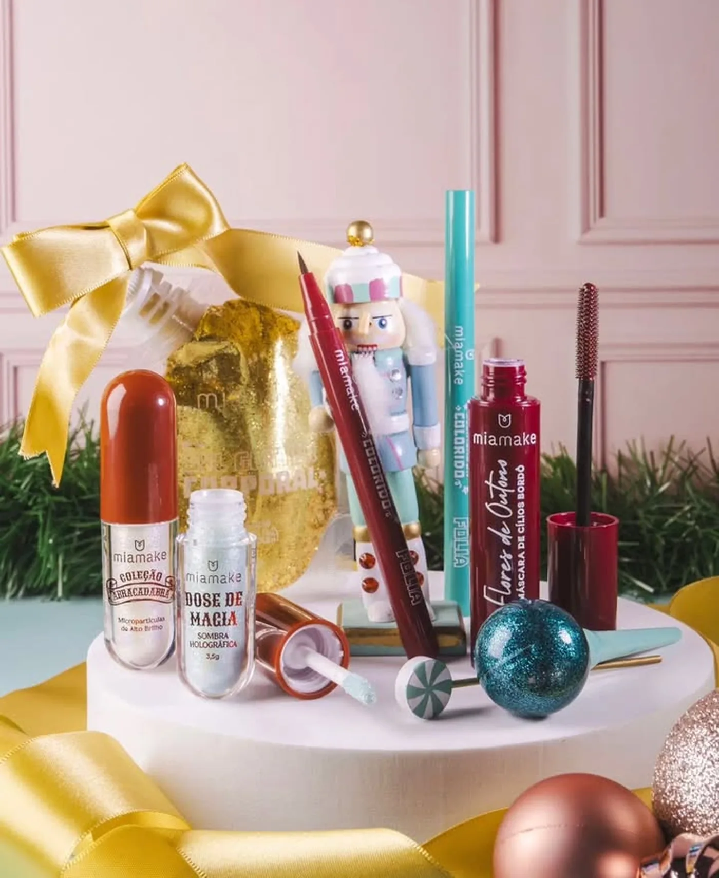 Kit de maquiagem coleção festiva